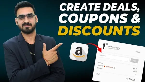 Amazon Seller Promotions: Secrets, Surprises, and a Few Blunders Along the Way Cover